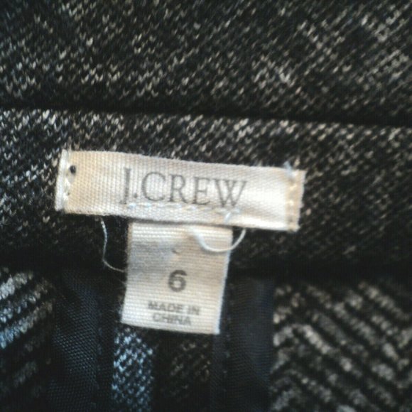 J. Crew Thandie Marled Blazer Size 6 Charcoal Gray - Picture 5 of 5